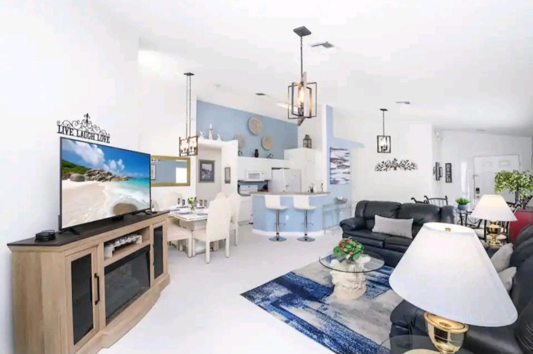 Relaxing, Private Family Home At Lake Berkley Resort, South Facing Pool, Near Disney, Seaworld Kissimmee Eksteriør bilde