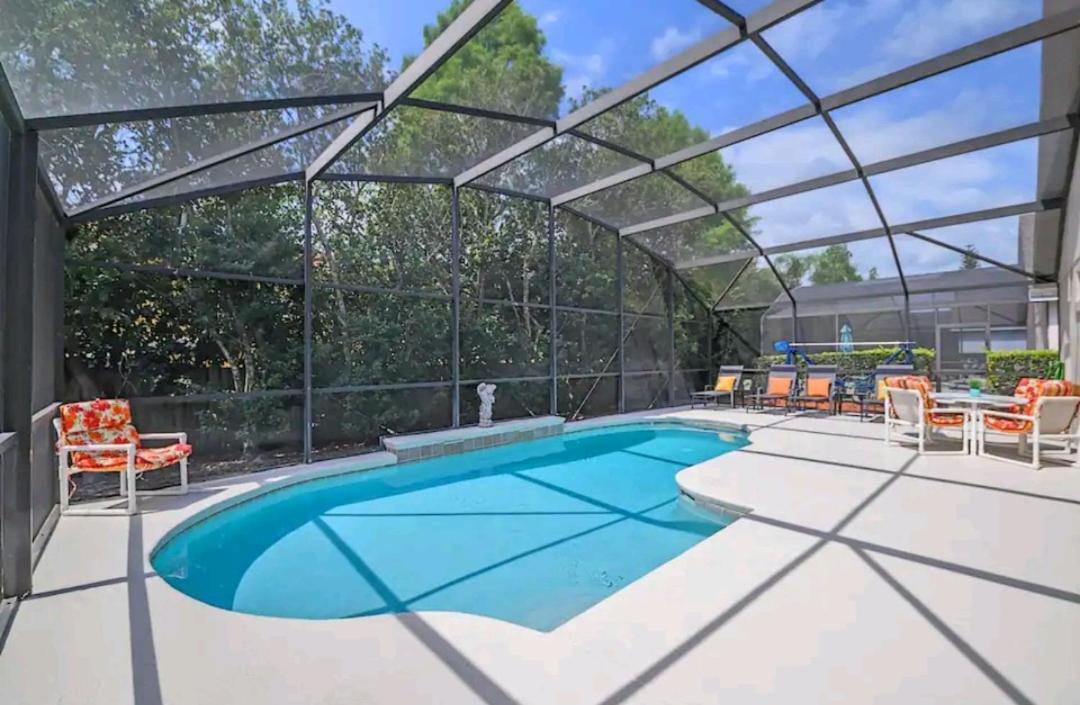 Relaxing, Private Family Home At Lake Berkley Resort, South Facing Pool, Near Disney, Seaworld Kissimmee Eksteriør bilde