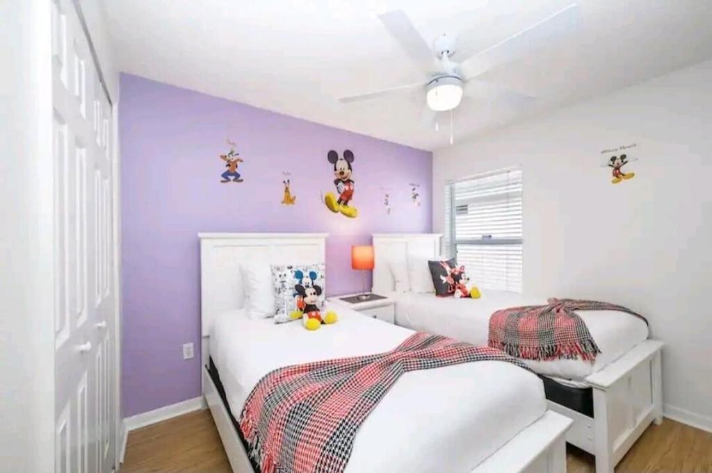 Relaxing, Private Family Home At Lake Berkley Resort, South Facing Pool, Near Disney, Seaworld Kissimmee Eksteriør bilde