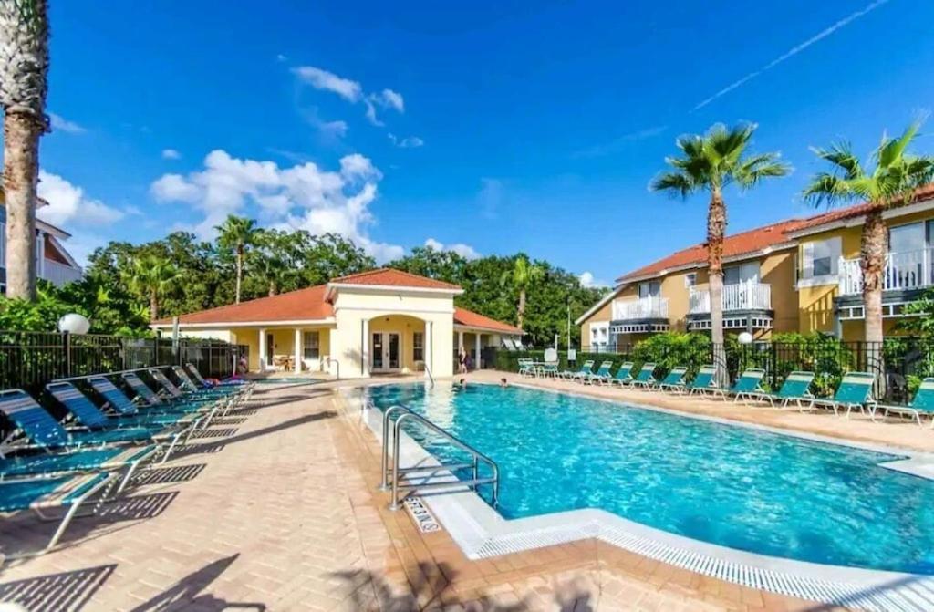 Relaxing, Private Family Home At Lake Berkley Resort, South Facing Pool, Near Disney, Seaworld Kissimmee Eksteriør bilde