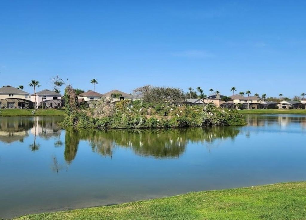 Relaxing, Private Family Home At Lake Berkley Resort, South Facing Pool, Near Disney, Seaworld Kissimmee Eksteriør bilde