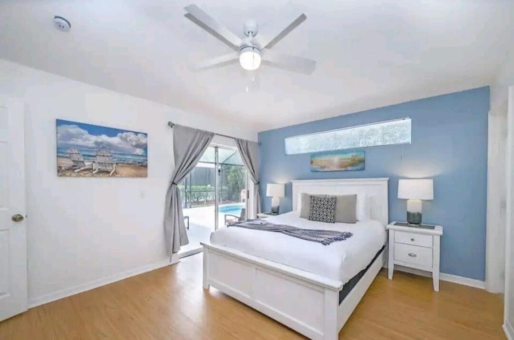 Relaxing, Private Family Home At Lake Berkley Resort, South Facing Pool, Near Disney, Seaworld Kissimmee Eksteriør bilde